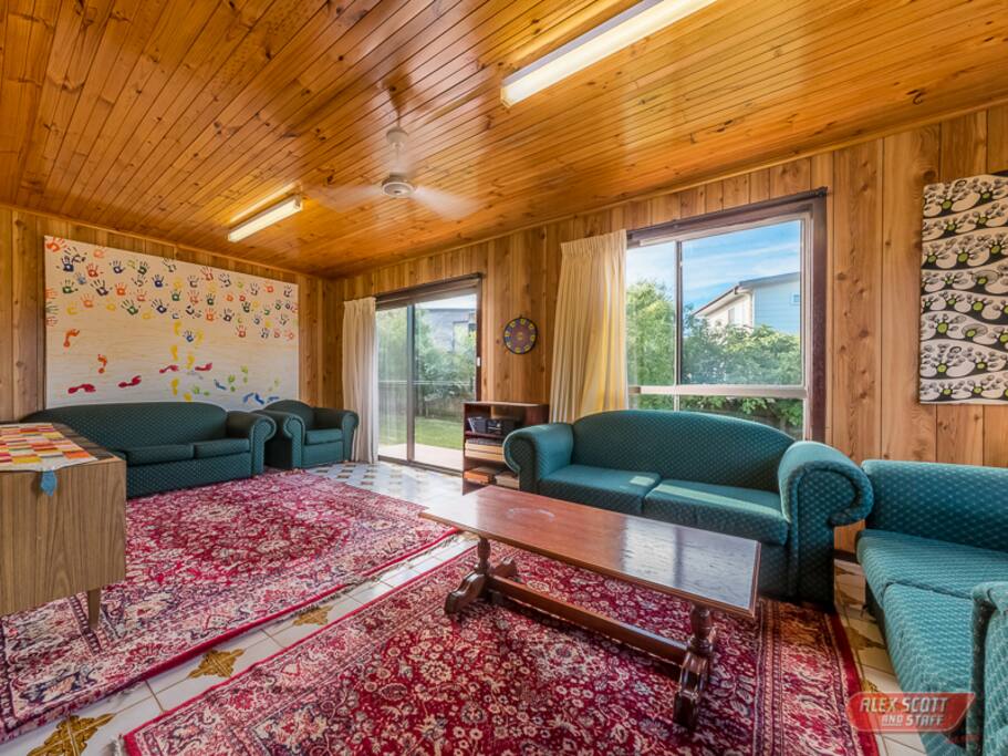 Downstairs lounge