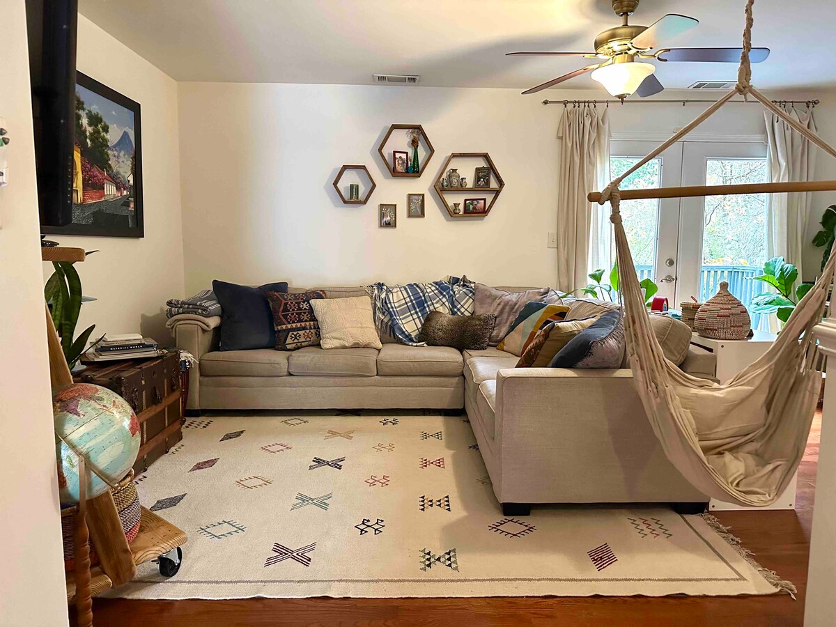 Furahia sebule yetu yenye starehe!