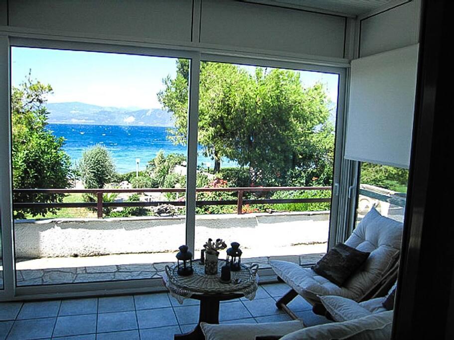 Zugang zum Balkon