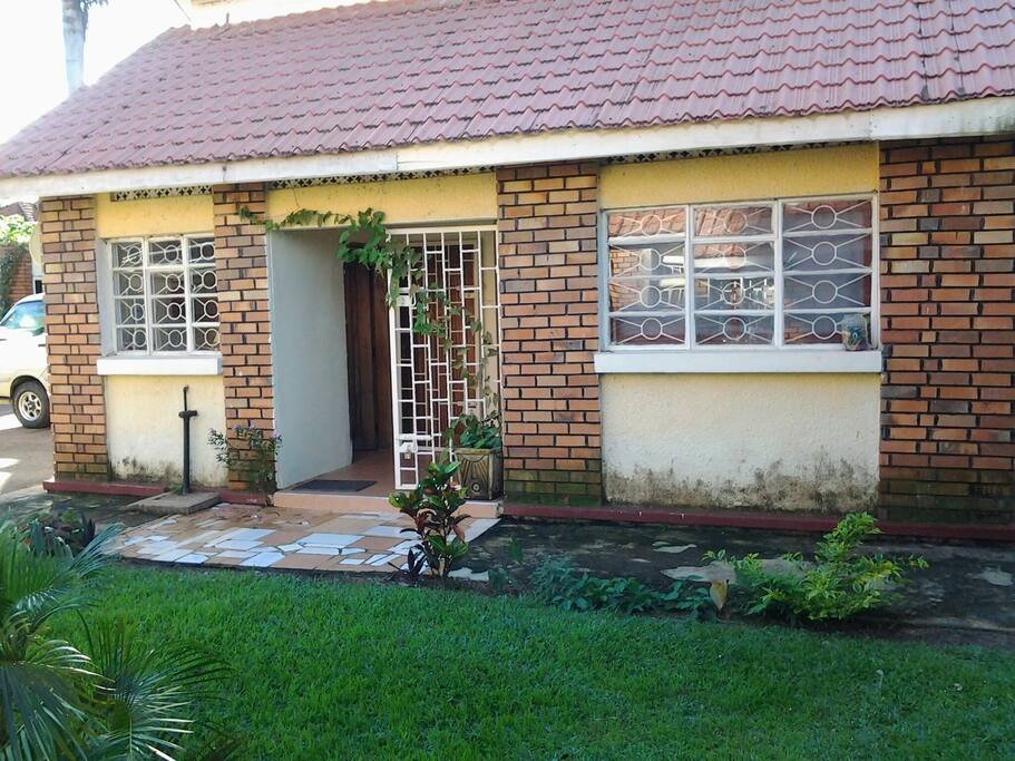 Front of the house