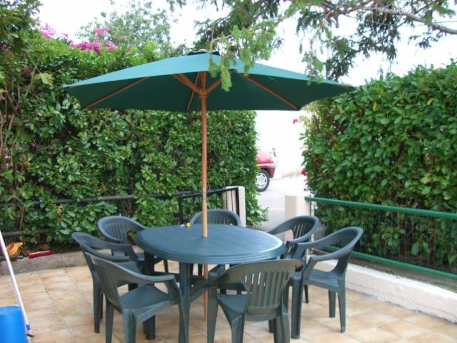 terrasse privée