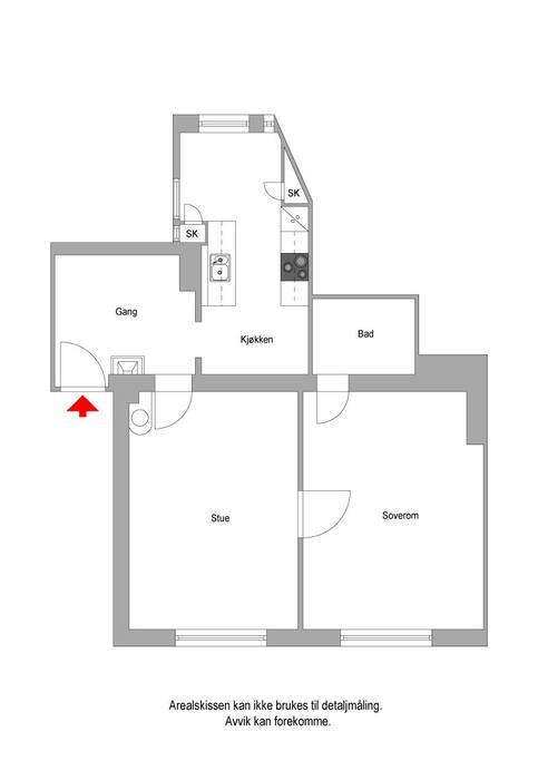Floorplan - 70 m2