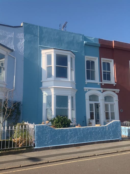 Double room is the downstairs bay window
