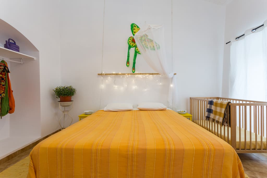 Bed and cot