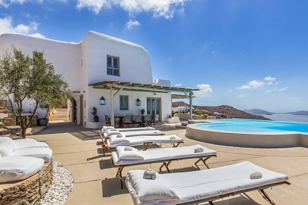 The Eagle s Nest Villas for Rent in Fanari Mykonos Greece 