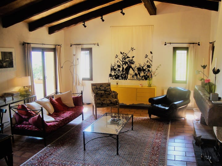 Beautifully Located Villa,king Size Pool,sea View - Saint-Paul-de-Vence