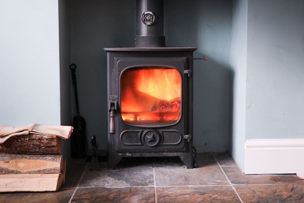 Log burning stove