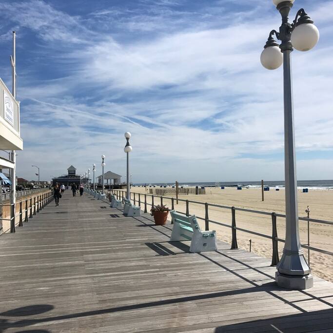 Only 1.5 blocks from the beach!