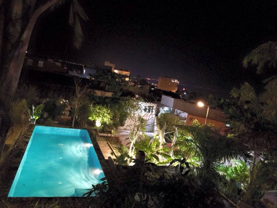 An amazing pool to cool you off from the heat