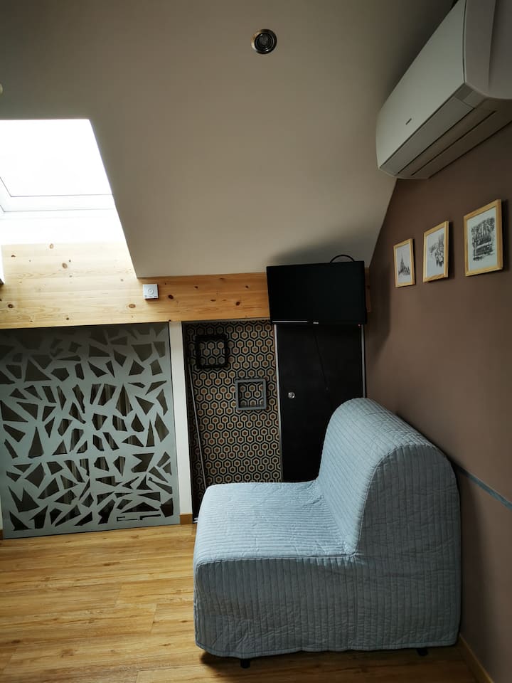 Studio Cosy Indépendant Charmant, Tout éQuipé - Palaiseau