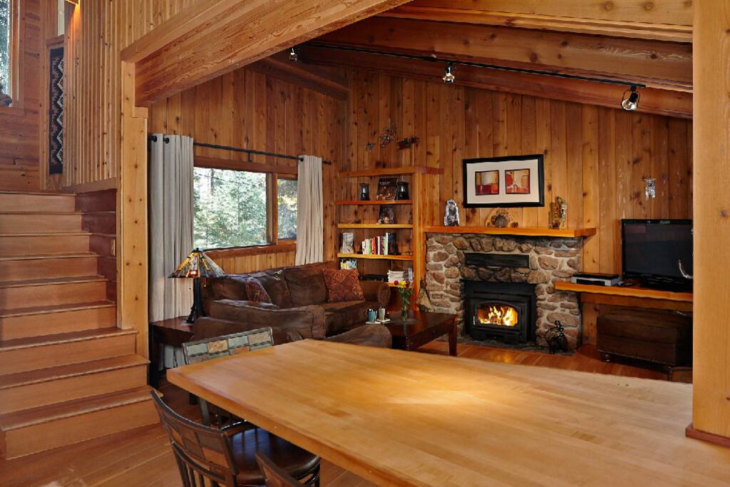 cozy living room.