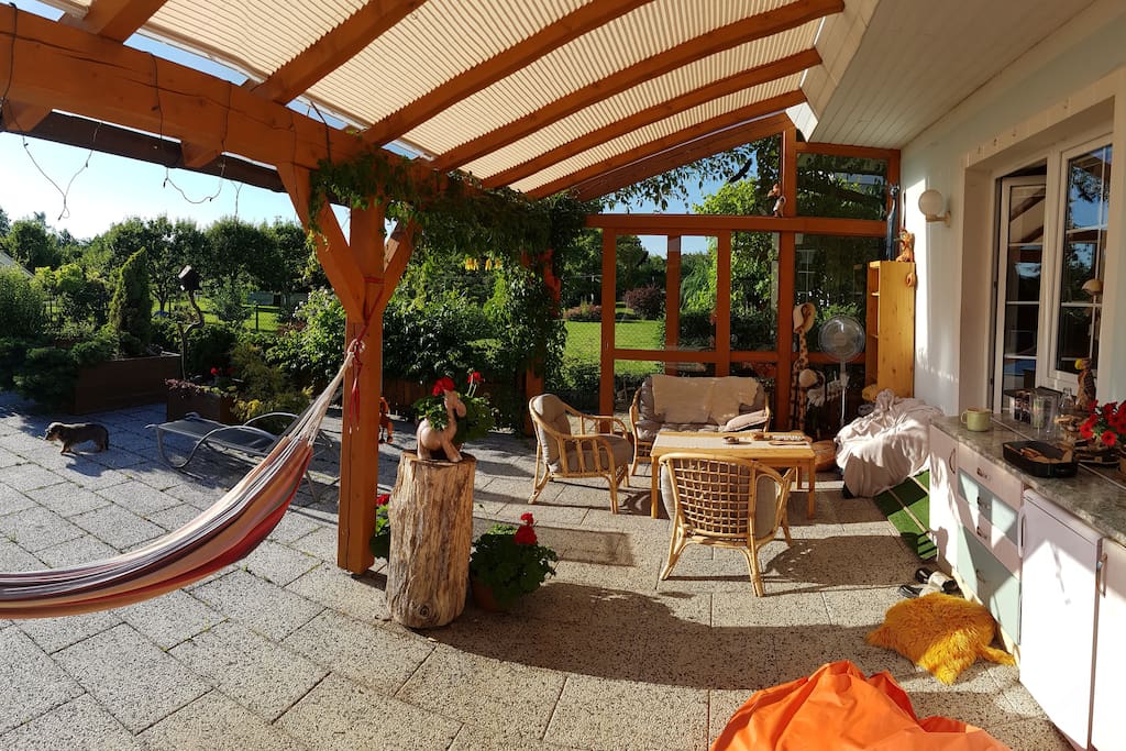 View of the terrace