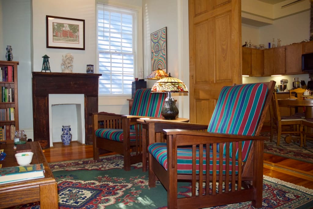Living Room Reading Area