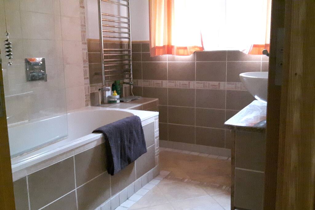 bathroom shared with one other person