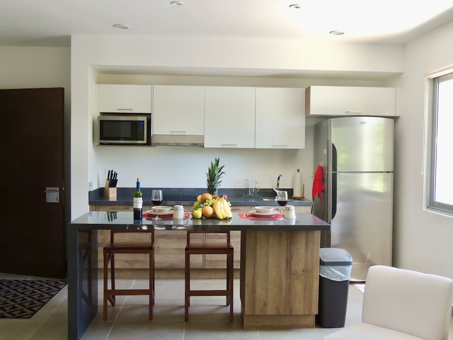 Cute kitchen with Stainless Steel Appliances