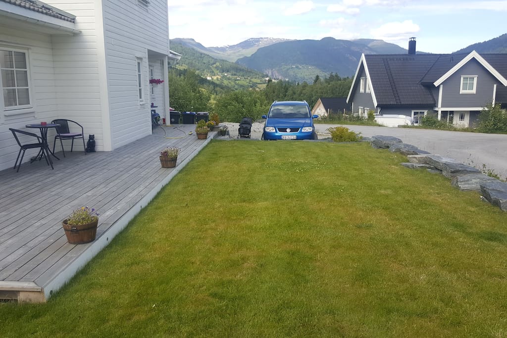 Fremsiden av huset - Frontside