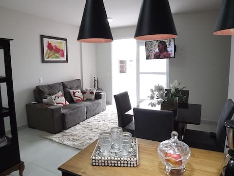 Successful Airbnb property: Super complete apartment and close to everything in Florianópolis