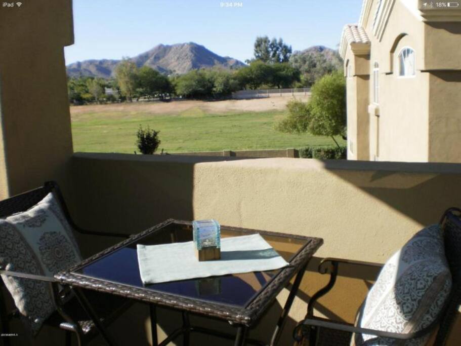 Unobstructed view of the mountain perfect sunset view