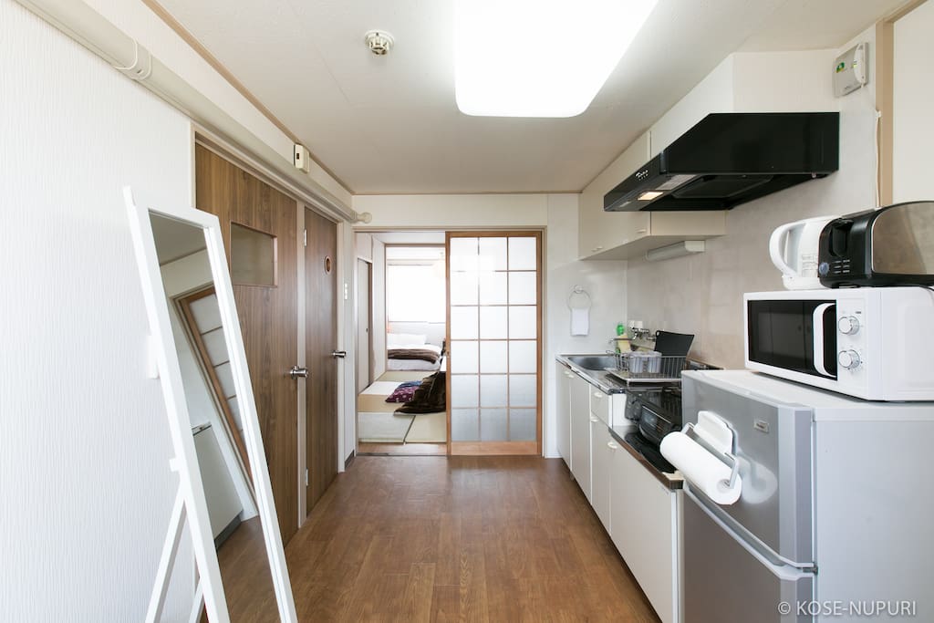 huge kitchen space
