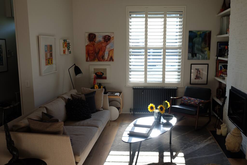 The living area