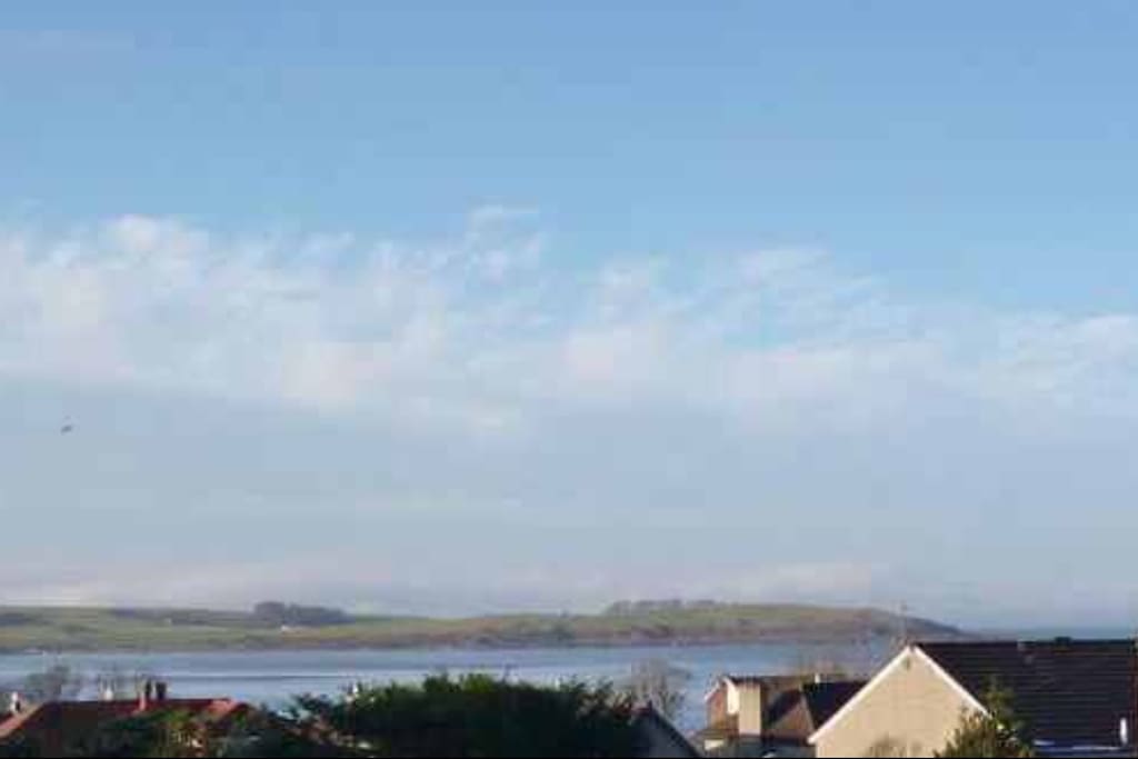 Views over Millport and Bute