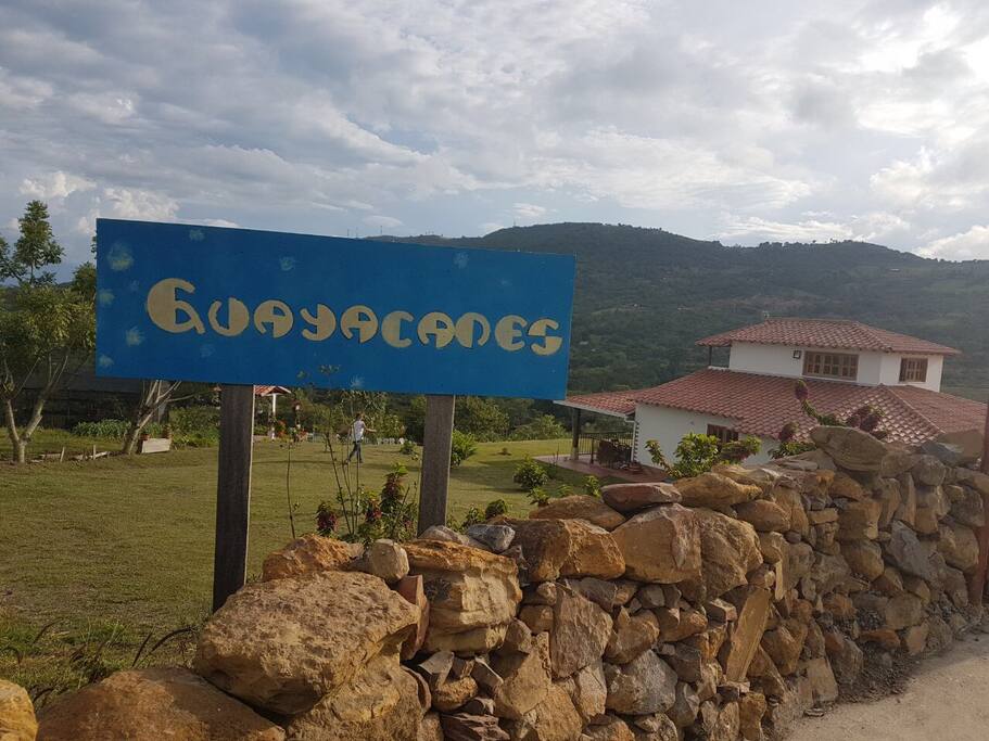 Entrada a la cabaña