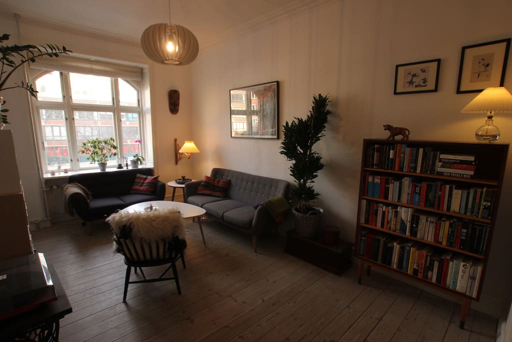 The cozy living room