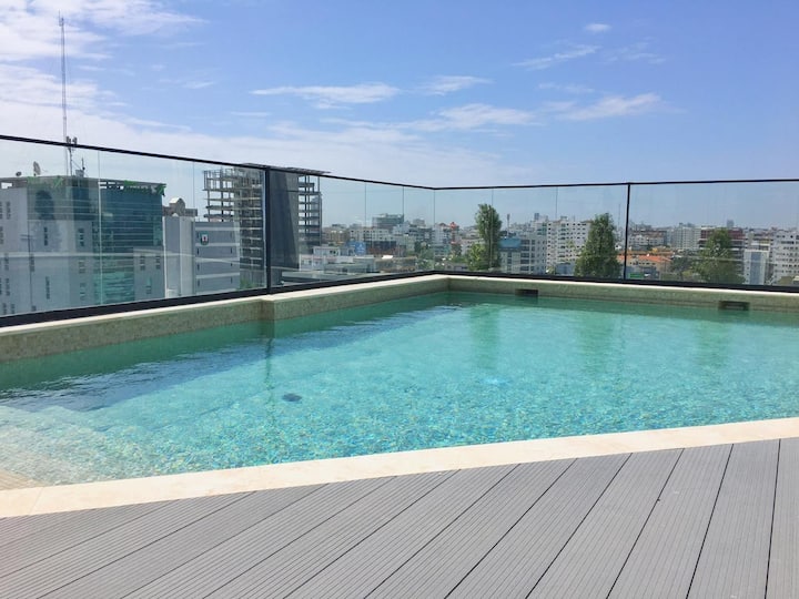Spectacular Apartment In Piantini, Pool, Gym - Santo Domingo