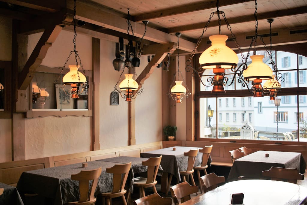 Our breakfast hall and soon-to-be restaurant