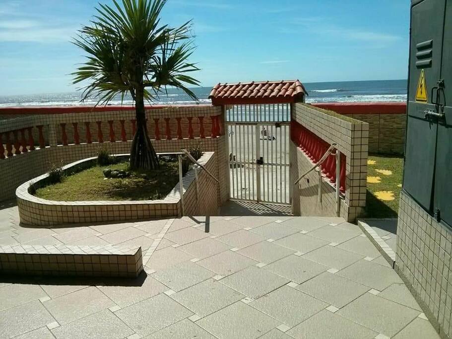 Acesso direto a praia