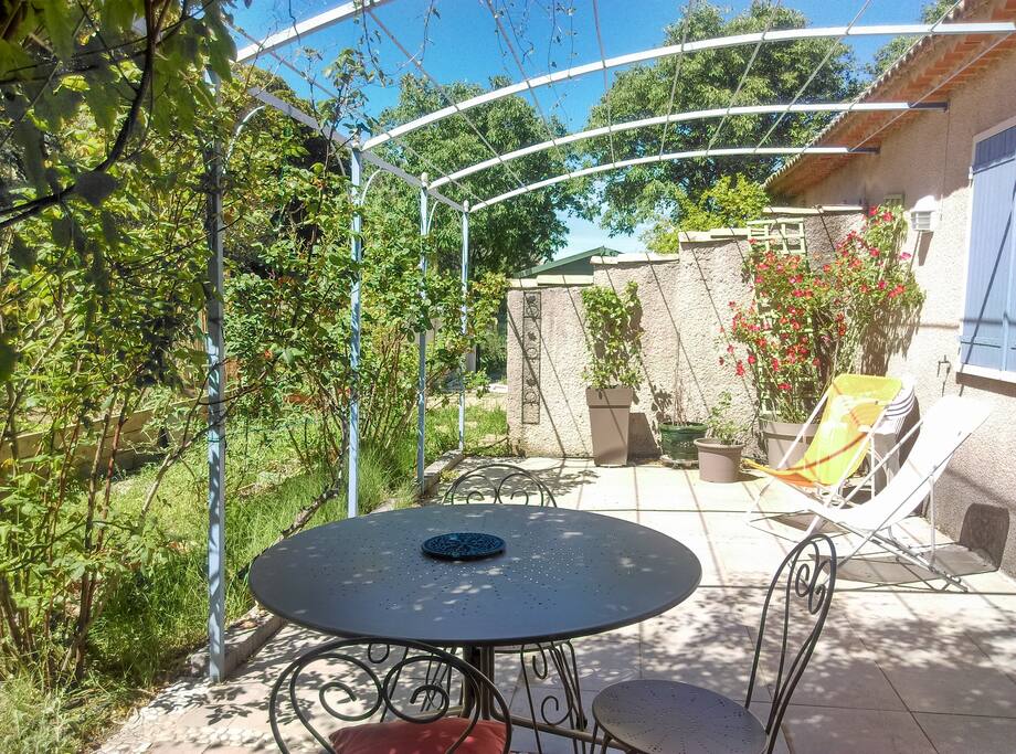 terrasse à l'ouest