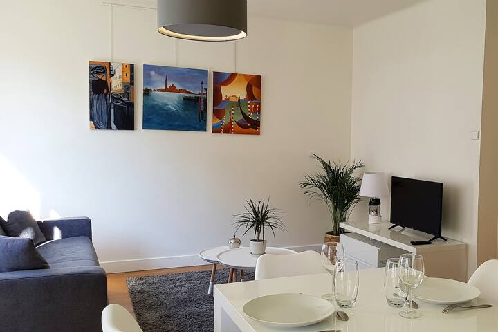 Cosy 47 m2 au coeur de la ville 2 pièces