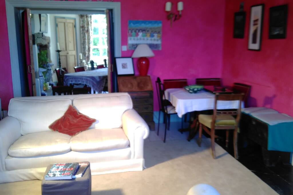 Sitting room - leading to the dining room