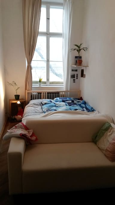 The bedroom with sofa