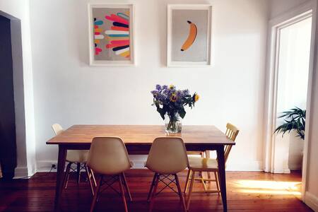 Across the road from the beach!