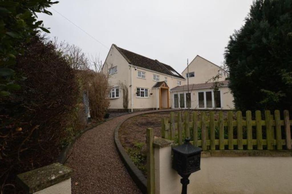 Front of the house