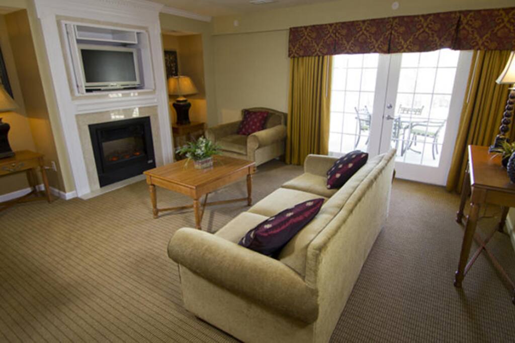 Decor varies with building
