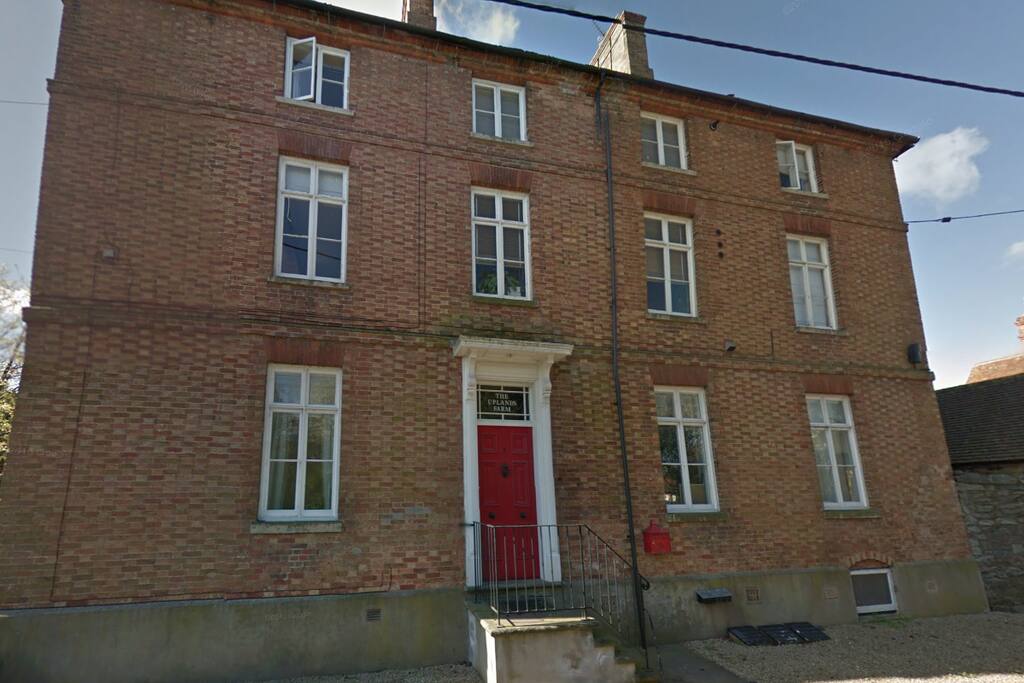 Apparment is complete top floor