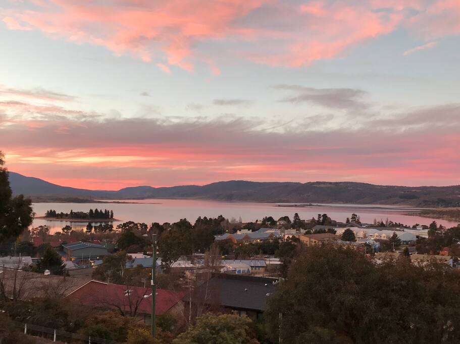 Breathtaking sunset from Birralee