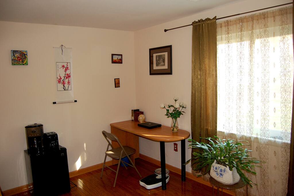 Your private room. Workdesk