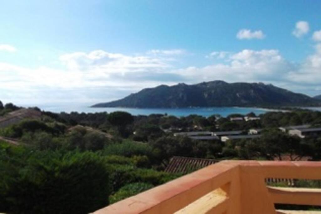 vue de la terrasse