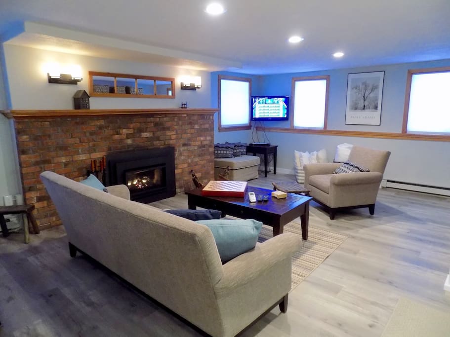Newly renovated ski-in, ski-out condo at Stowe