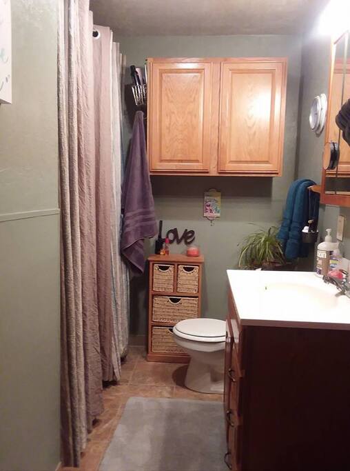 Shared bathroom
