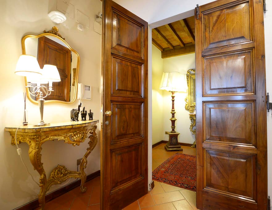 Entrance of the apartment