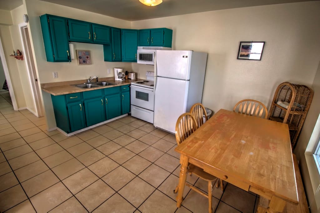 Kitchen & Dining area.