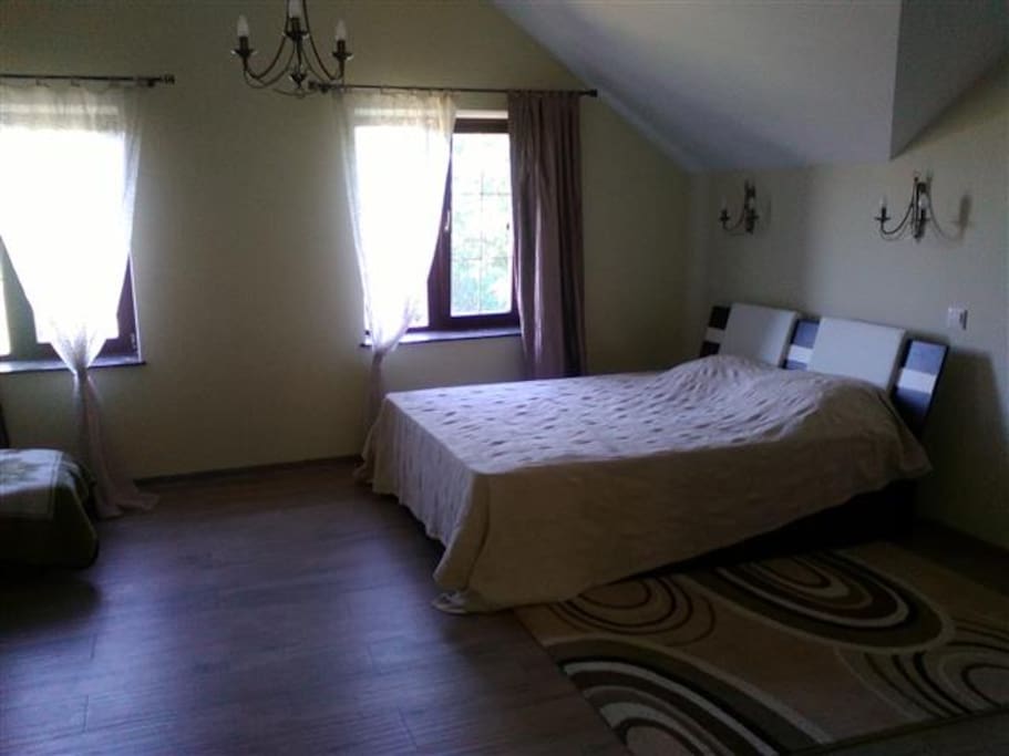 Bedroom with double bed