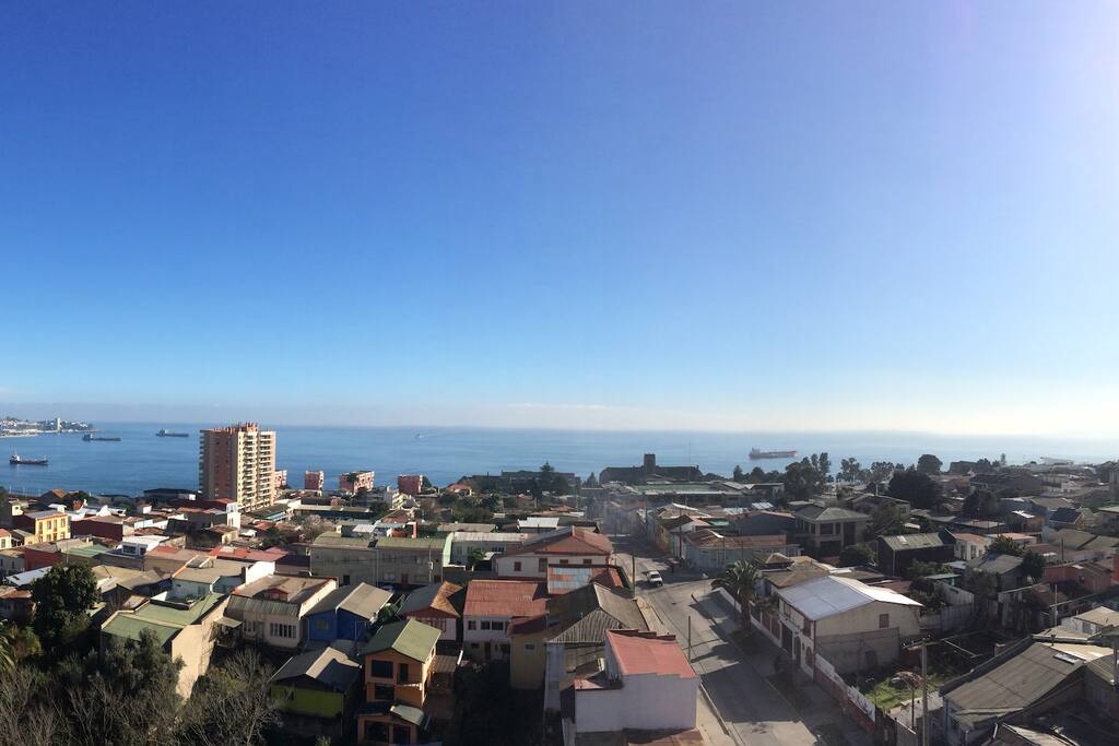 Terrace - Panoramic view of the bay