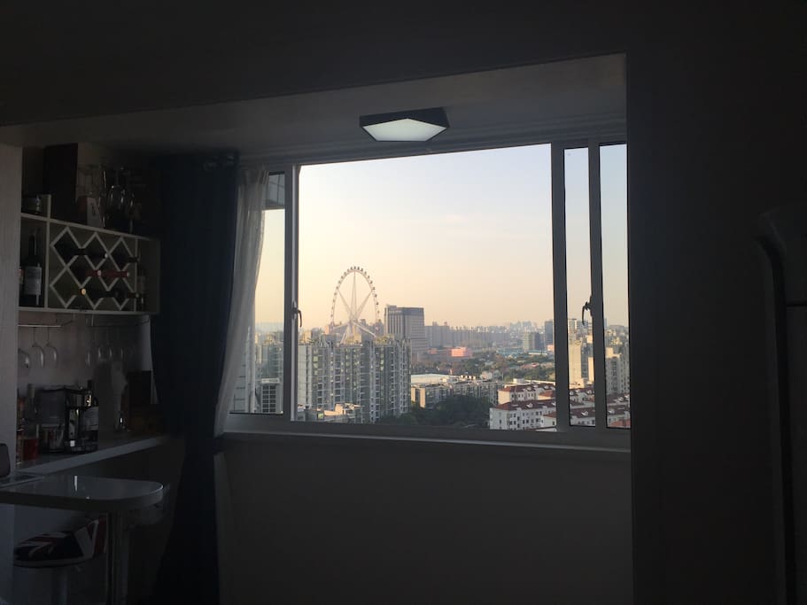 View from the living room