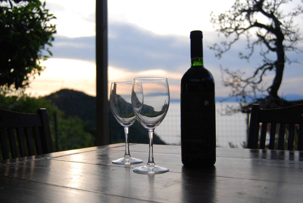 Giardino vista mare