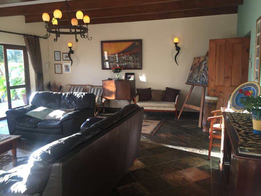 The guest's lounge area, relax and watch tv.